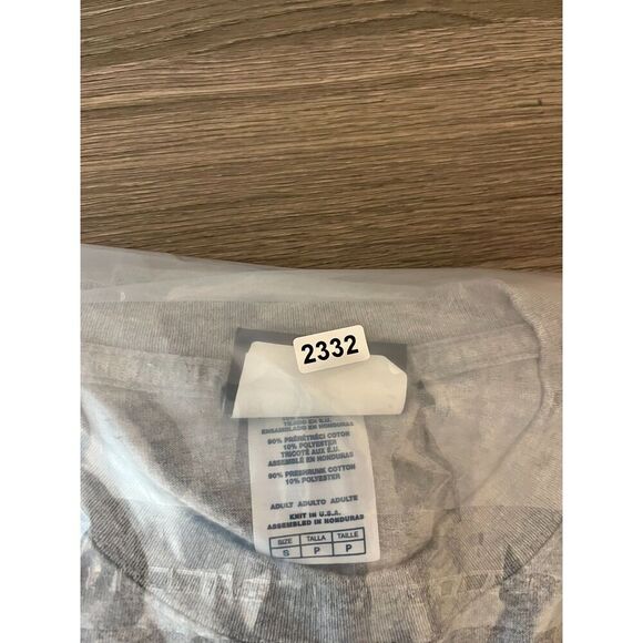 Vtg NBC Experience Friends Promo Embroidered T-Shirt Made In USA S Gray - Picture 10 of 10